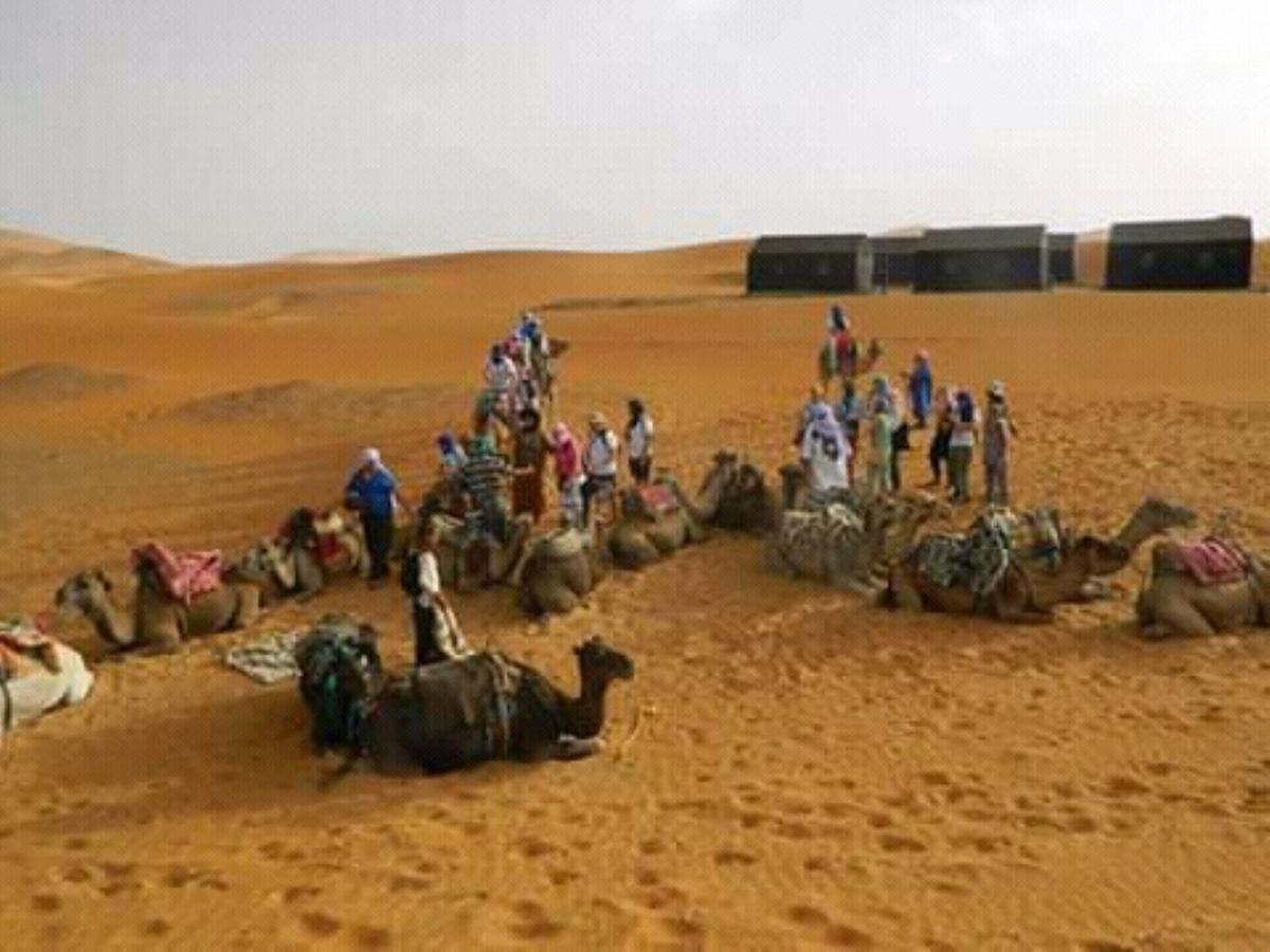 Restcamp Ergchebbi Hotell Merzouga Eksteriør bilde
