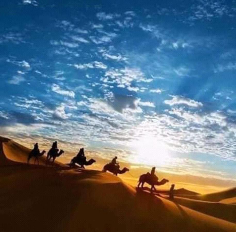 Restcamp Ergchebbi Hotell Merzouga Eksteriør bilde
