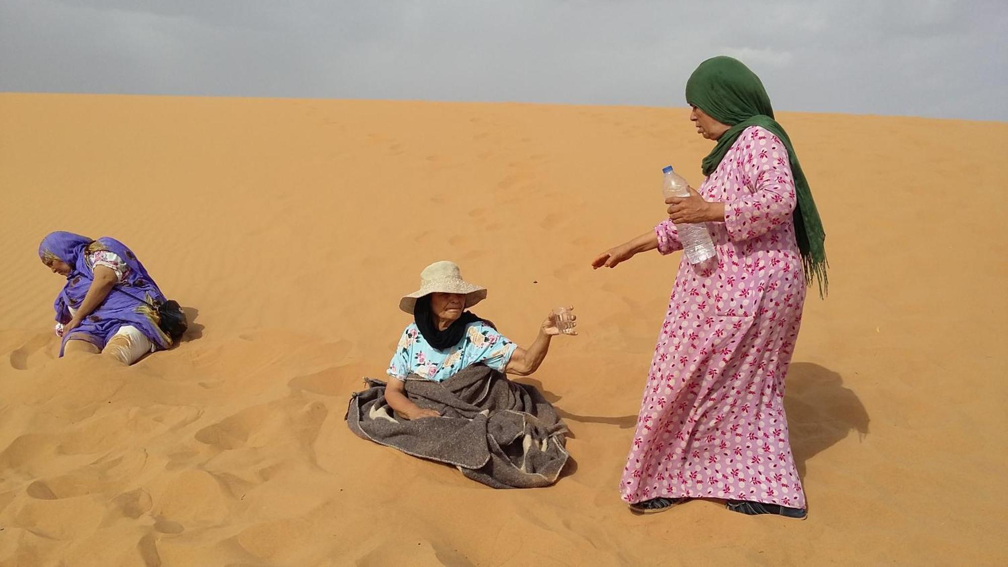 Restcamp Ergchebbi Hotell Merzouga Eksteriør bilde